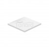 CERSANIT - brodzik kwadratowy TAKO Slim 80 x 4 biały mat + syfon  S932-157
